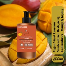 Cinquanta Mango & Kişniş Vücut Losyonu 200 ml – Nemlendirici, Besleyici, Canlandırıcı Vegan Vücut Bakım Losyonu