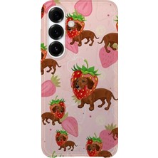 Lelia Samsung Galaxy S26 Plus Uyumlu Baskılı Şeffaf Telefon Kılıfı | Koleksiyon: Dog Lover