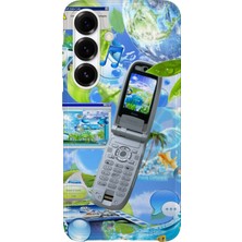 Lelia Samsung Galaxy S26 Uyumlu Baskılı Şeffaf Telefon Kılıfı | Koleksiyon: Aeroglass Mirage