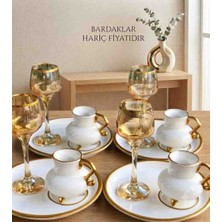 Kesen Züccaciye Şah Fincan Takımı 6 Li Seramik