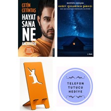 Destek Yayınları Hayat Sana Ne Anlatıyor - Çetin Çetintaş + Kuzey Işıklarının Şarkısı + Telefon Tutucu