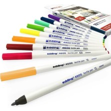  edding kumaş boyama kalemi fun 10 renk e-4600