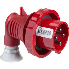 Schneider Pratika 81759 5X16A IP67 90° Eğik Fiş 3p+E 380-415V