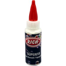  rich süperfix çok kuvvetli yapıştırıcı 70cc sfx-070-0070