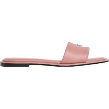 Calvin Klein Round Flat Sndl Lth