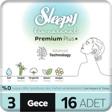 Ahl Shop Bio Natural Premium Plus Hijyenik Ped Gece 16 Adet