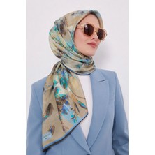 Lesscarves Pamuk Ipek Eşarp Batik Desenli LS2202
