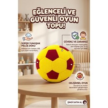 İyem Ev Ortamına Uygun Peluş Futbol Topu