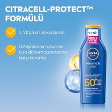 Ahl Shop Sun SPF50 Güneş Koruyucu Losyon 200ML, 48 Saat Nemlendirici, Suya Dayanıklı, Anında Koruma