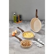 Cosiness Granit Döküm 3 Lü Tava Set - 20+24+28 Cm.