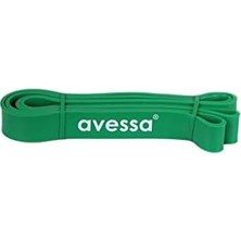 Ahl Shop Latex Güç Bandi 32 mm Sert (208CM x 3,5 x 32MM) Yeşil