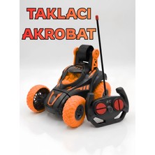 Boratila Toys Uzaktan Kumandalı Şarjli Full Fonksiyon Takla Atan Amuda Kalkan Akrobatik Araba Taklacı Akrobat