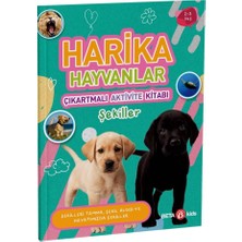 Ahl Shop Harika Hayvanlar - Çıkartmalı Aktivite Kitabı (Kapak Değişebilir)