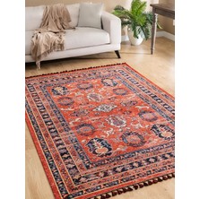 Tuğra Halı Kuman Kilim Eskitme Desenli Kilim KU05