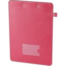 Ahl Shop 2k Kapaksız Sekreterlik A4 100 Yaprak Kapasiteli Rainbow Clip Board Vegan 23X33 Cm. Fuşya