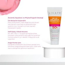 Ahl Shop Licape Yüksek Korumalı Pink Güneş Kremi – Spf 50 Renk Tonu Eşitleyici ve Aydınlatıcı Yüz Güneş Kremi – Suya Dayanıklı, Nemlendirici ve Cilt Bariyerini Destekleyici – 40 ml