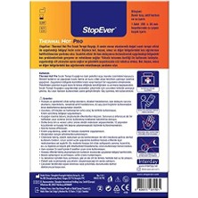 Ahl Shop Stopever Thermal Hot Pro Sıcak Terapi Kuşağı - 6'lı Paket | Bel, Boyun, Omuz Kas Ağrılarına Karşı 8 Saat Etkili Isı Bandı | Hava ile Aktifleşen Doğal Isı | Bel, Boyun, Omuz Için Ekstra Geniş Boyut
