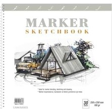 Ahl Shop Marker Sketchbook 25X25