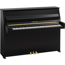 Yamaha B10 Upright Akustik Piyano (Parlak Siyah)