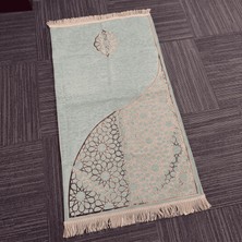 MYBEDESTEN Modern Asimetrik Geometrik Desenli Saçaklı Seccade
