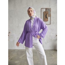 Foremia Çilek Hırka-Lila -