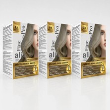 Alix 9.1 Küllü Sarı Saç Boyası 3 Adet