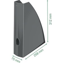 Ahl Shop Kutu Klasör Metalik Beyaz 52771001