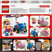 Ahl Shop Super Mario: Mario Kart – Wario ve Boo 72038 – 8+ Yaş Çocuklar Için Wario ve Boo Figürleri ile Iki Kartlı Yaratıcı Oyuncak Yapım Seti, Eğlenceli Hediye Fikri ve Oyun Deneyimi (512P)