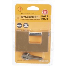 Ahl Shop Yatay Pirinç Asma Kilit, 90MM