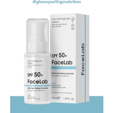 Ahl Shop Facelab Alpha Arbutin Içerikli Spf 50 ve Mavi Işık Güneş Koruması Blue Light Sun Protection 50 ml