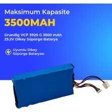 Ümit Maker Grundig Vcp 3920 G 3500 Mah 25.2V Dikey Süpürge Batarya