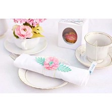 Ahl Shop Yapraklı Dal, Çelik, Zweig Mit Blättern, 10.8cm x 3.8cm - 3.8cm x 3.2cm