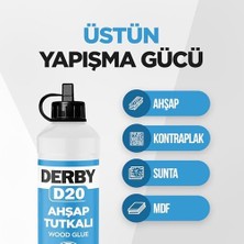 Ahl Shop D20 Şeffaf Ahşap Tutkalı - 500G