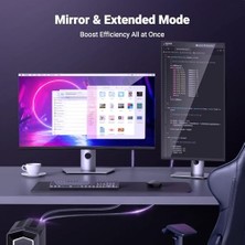 Ahl Shop 8k 60Hz Displayport 1.4 To HDMI 2.1 Örgülü Kablo, 2m, 80397