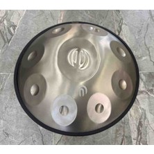 Arsha Steel Handpan -9 Tonlu -Re Minör (Bakım Yağı ,renkli Kuşak ve Çanta