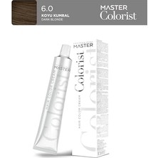 Ahl Shop Professional Tüp Saç Boyası Boya 60 ml 6.0 Koyu Kumral
