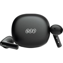 Ahl Shop Qcy Ailybuds E10 Bluetooth Kulaklık - Hires - Ldac - Çift Cihaz - Oyun Modu 4 Mics Enc Kulakiçi Kulaklık Siyah