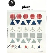 Suatelier Deco Sticker Plain Label Stickers 1616 Plain 12