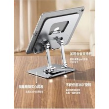 Ahl Shop 360° Dönebilen Ayarlanabilir Komple Metal Tablet Standı
