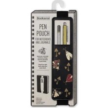 If Bookaroo Pen Pouch  Lastikli Kalemlik Dark Moth