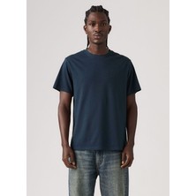 Levi's Relaxed Fit Levı's Amerıcan Erkek Lacivert Bisiklet Yaka T-Shirt A2082-0372