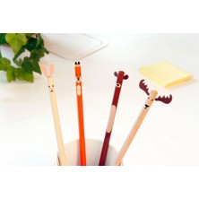 Kikkerland Wooden Ahşap Orman Kalem Seti