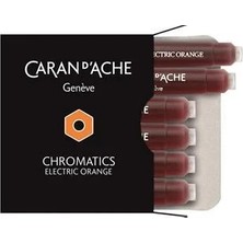 Caran D'Ache Caran Dache Dolma Kalem Kartuşu Cosmic Turuncu 8021-052