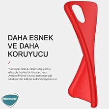 Ahl Shop Apple iPhone Se 2022 Için Kılıf Liquid Lansman Silikon Menekşe Moru [iphone Se 2022 ile Uyumlu Kılıf - Mor]
