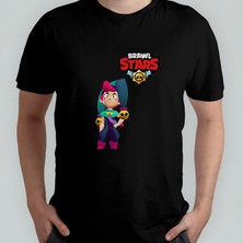 Pixxa Brawl Stars Chester Unisex %100 Pamuklu Bisiklet Yaka T-Shirt