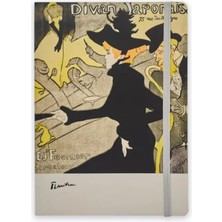 Episode Lautrec Divan Japonais A5 Perfect Bound Defter