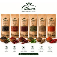 Otluva Baharat Seti 100 er gr Karabiber Pul Biber Nane Kimyon Sumak Toz Biber