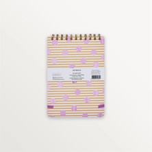 Episode Dotty Polka Stripe A5 Spiralli Defter
