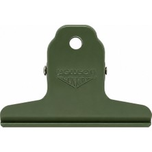 Penco Clampy Matte Clip Small Metal Klips Green DP203
