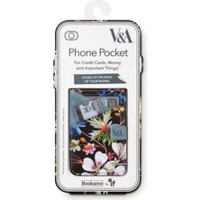  If V&a Bookaroo Phone Pocket Telefon Kartlığı Kilburn Black Floral